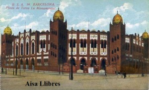  Barcelona nº 94 Plaza de Toros La Monumental ed. Rovira SA s/f principios siglo XX 25 € 
